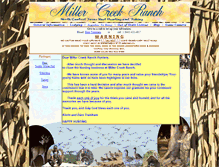 Tablet Screenshot of millercreekranch.com